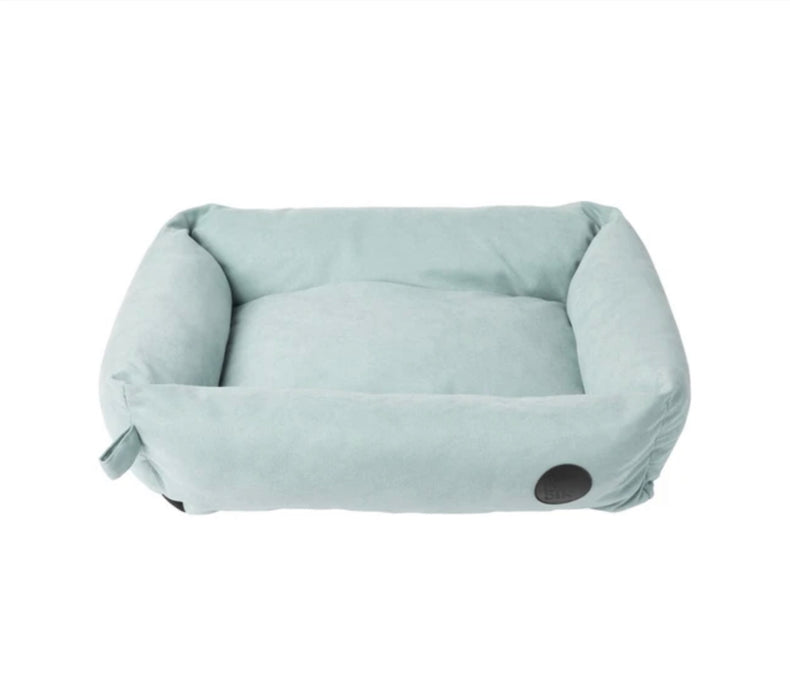 FuzzYard The Lounge Dog Bed - Powder Blue (3 Sizes)
