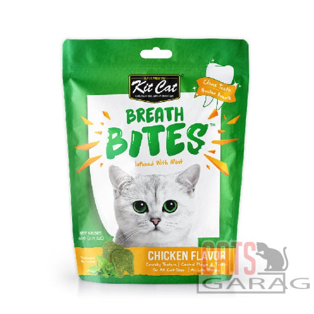 KitCat Breath Bites 60g - Chicken Flavour (2 Sizes)