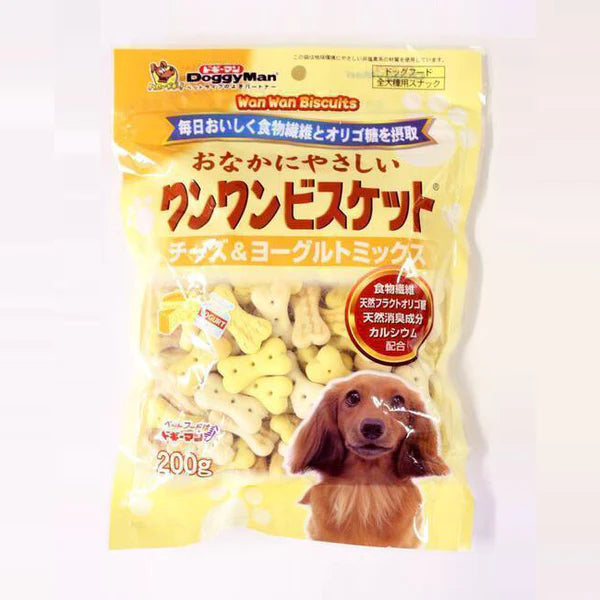 Doggyman WanWan Healthy Biscuit Milk Flavor 200g