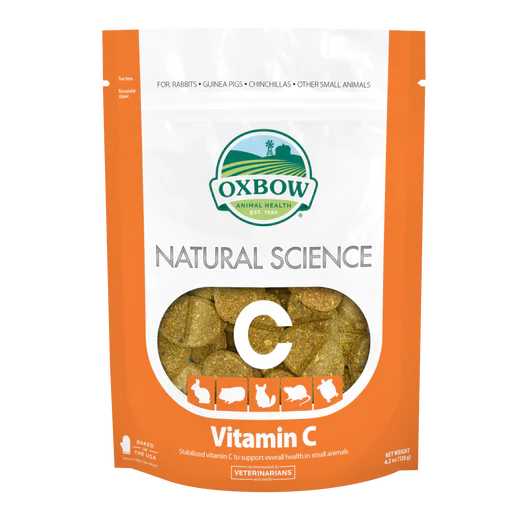 Oxbow Natural Science Vitamin C Supplement For Small Animals 60 tabs