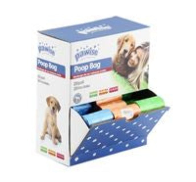 Pawise Poop Bag Box Dispenser (63 Rolls)