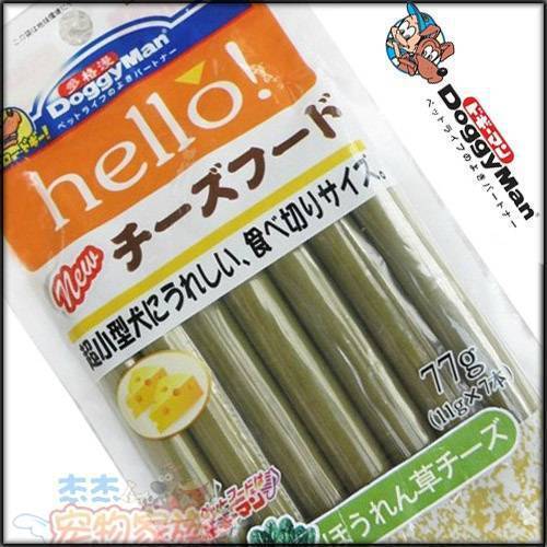 Doggyman Hello Cheese And Spniach Sausage 7pc