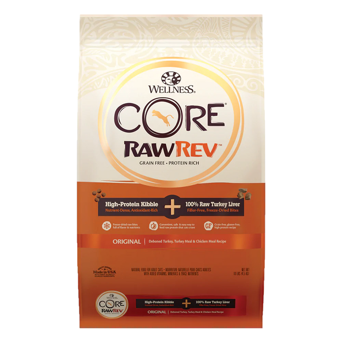 Wellness Cat Core RawRev Original 10lb