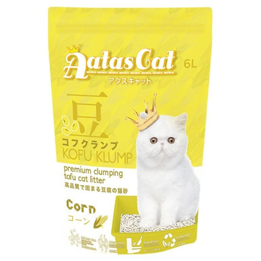 AATAS CAT Kofu Klump Tofu Litter CORN Cat Litter 6L
