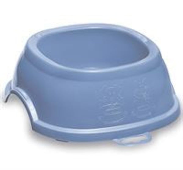 Stefanplast Break Square Bowl Blue for Dogs & Cats