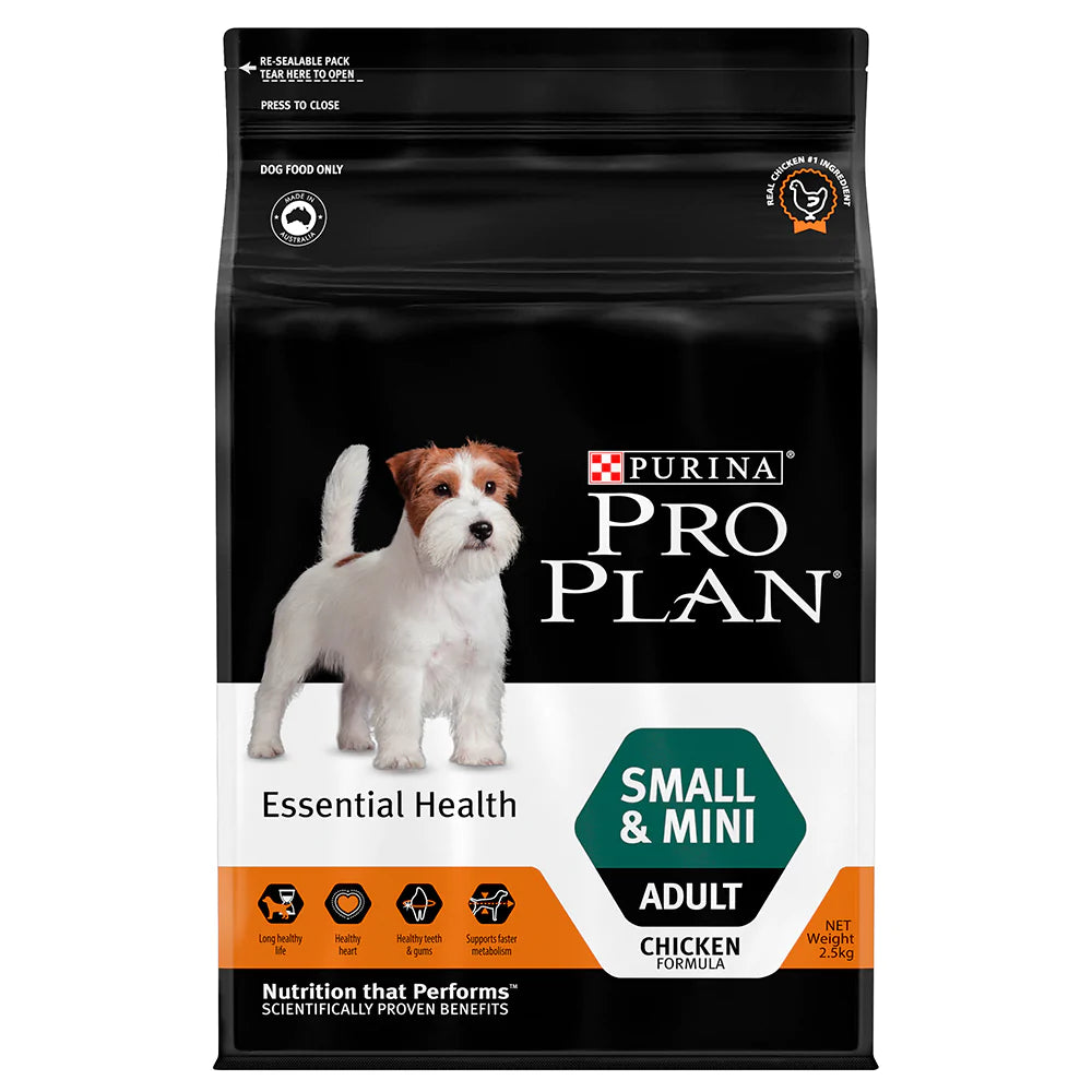 Purina Pro Plan Canine Adult Small & Mini Dry Dog Food 2.5kg