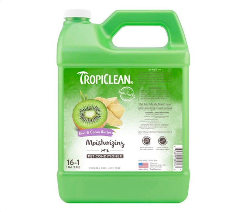 Tropiclean® Conditioner - Kiwi & Cocoa Butter (Moisturising) (2 Sizes)
