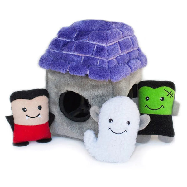 Zippypaws Halloween Burrow - Haunted Castle