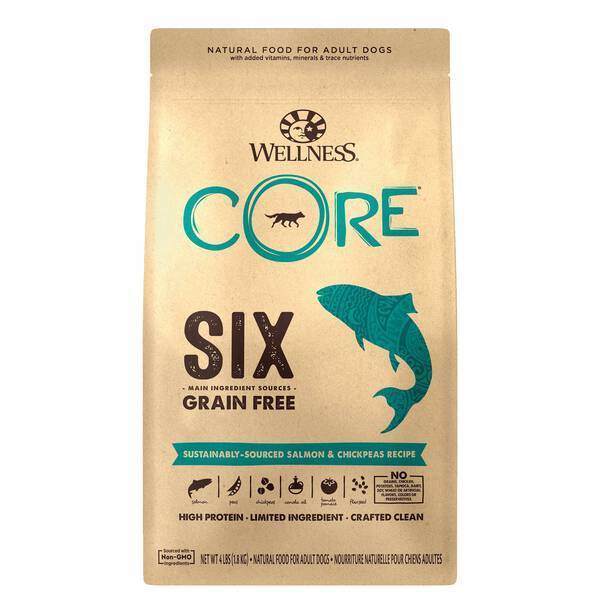 Wellness Dog Core Six Free-Range Sustainably-Sourced Salmon 22lb