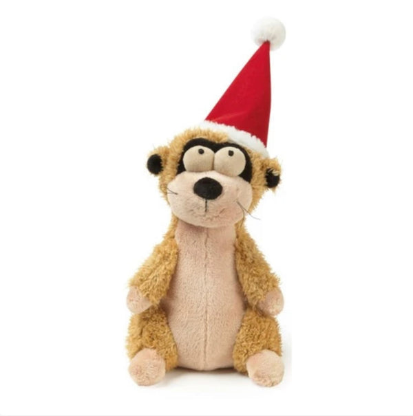 Fuzzyard X'mas Mimi The Meerkat Plush Dog Toy