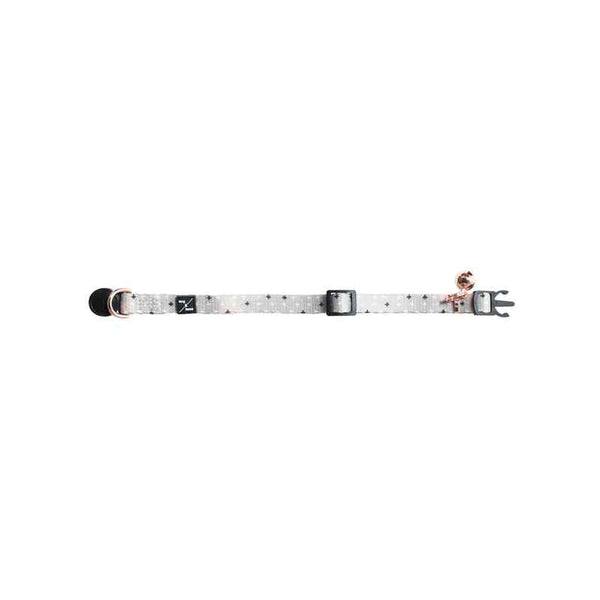 Mog & Bone Cat Neoprene Collar - Oatmeal Cross