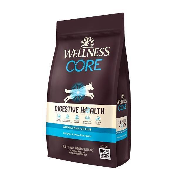 Wellness Dog Core Digestive Health Whitefish & Brown Rice Recipe 4lb ( EXPIRY 29 NOV 2022 )