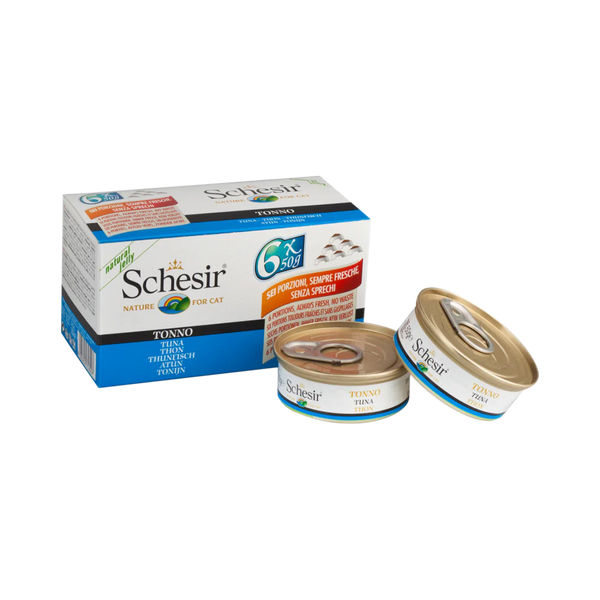 Schesir Nature Tuna for Cats 50g X6