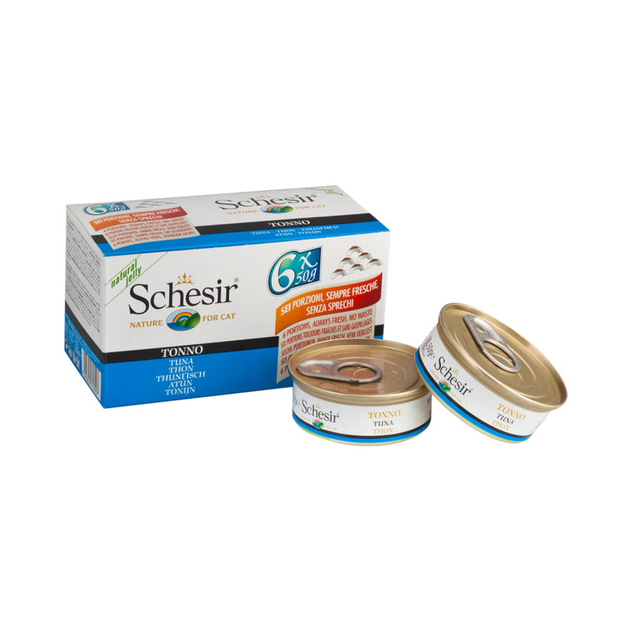 Schesir Nature Tuna for Cats 50g X6