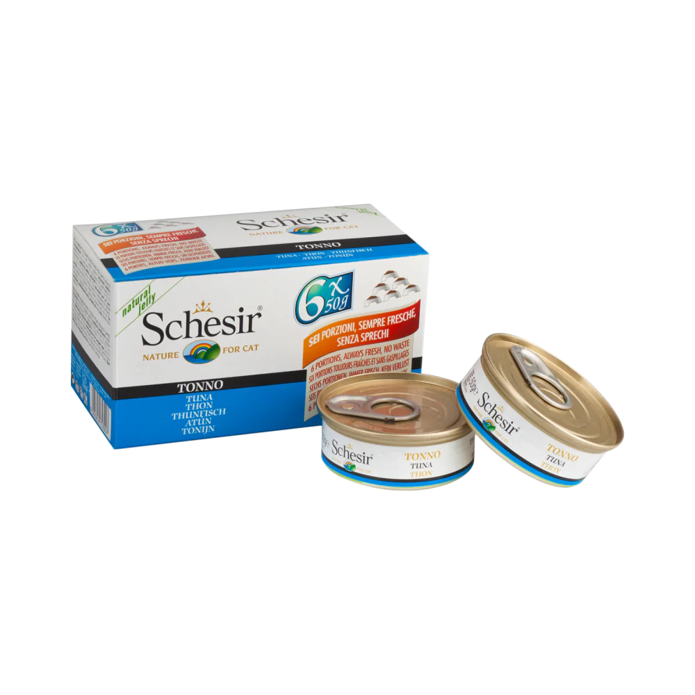Schesir Nature Tuna for Cats 50g X6