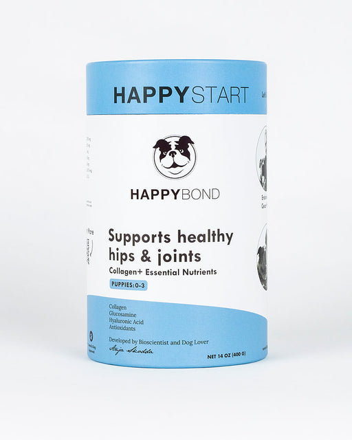 Happy Bond Start Collagen Joint Supplement Puppies & Young (0-3 years)