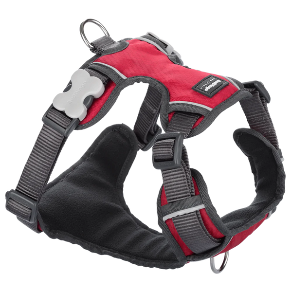 Red Dingo Padded Harness Red S