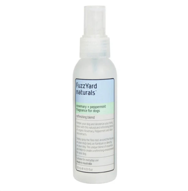 FuzzYard Refreshing Rosemary and Peppermint Aromatherapy Mist for Dogs 120ml