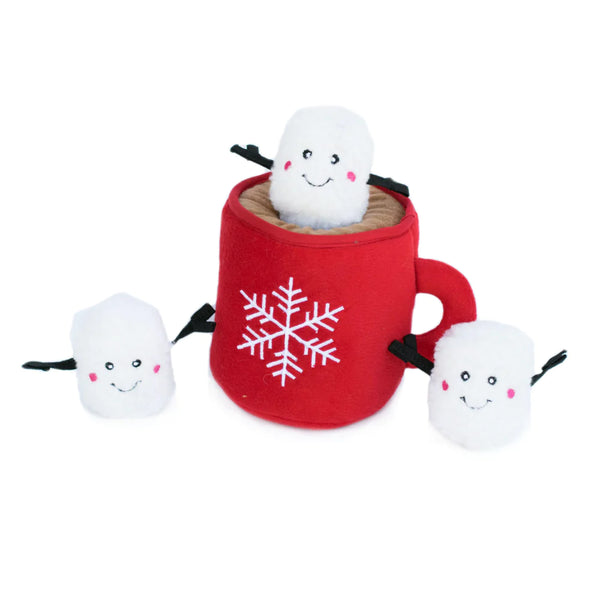 Zippypaws Holiday Burrow - Hot Cocoa