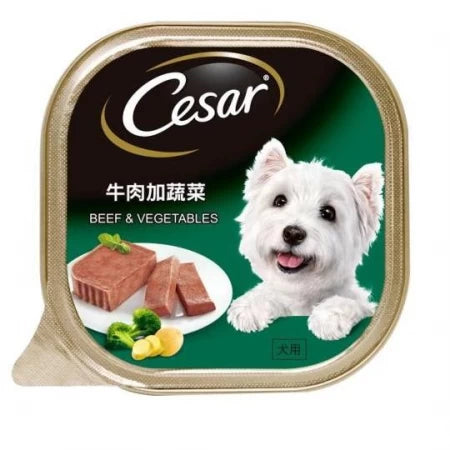 Cesar Beef & Vegetables 100g X24