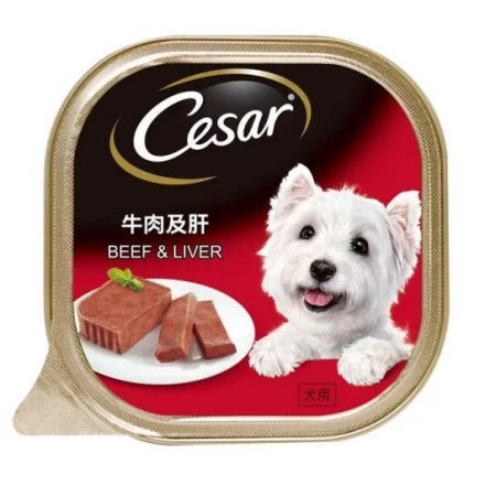 Cesar Beef & Liver 100g X24