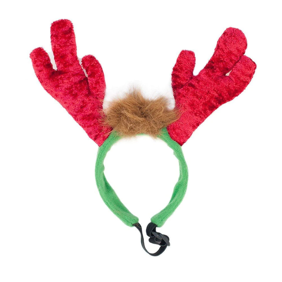 Zippypaws Christmas LED Antler - Large