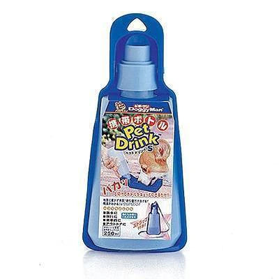 Doggyman Pet Drink Handy Water Bottle Blue S 250ml