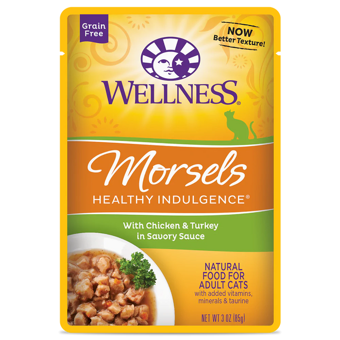 Wellness Cat Healthy Indulgence Morsels - Chicken & Turkey 3oz