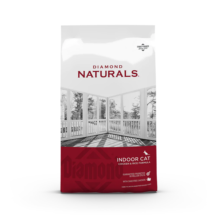 Diamond Naturals Indoor Dry Cat Food (2 Sizes)
