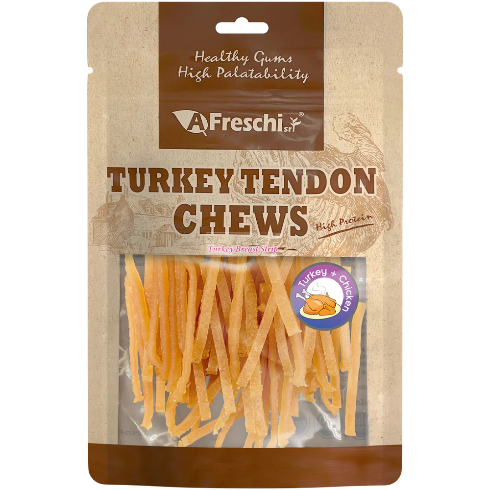 Afreschi Dog Turkey Breast Stripe 115g
