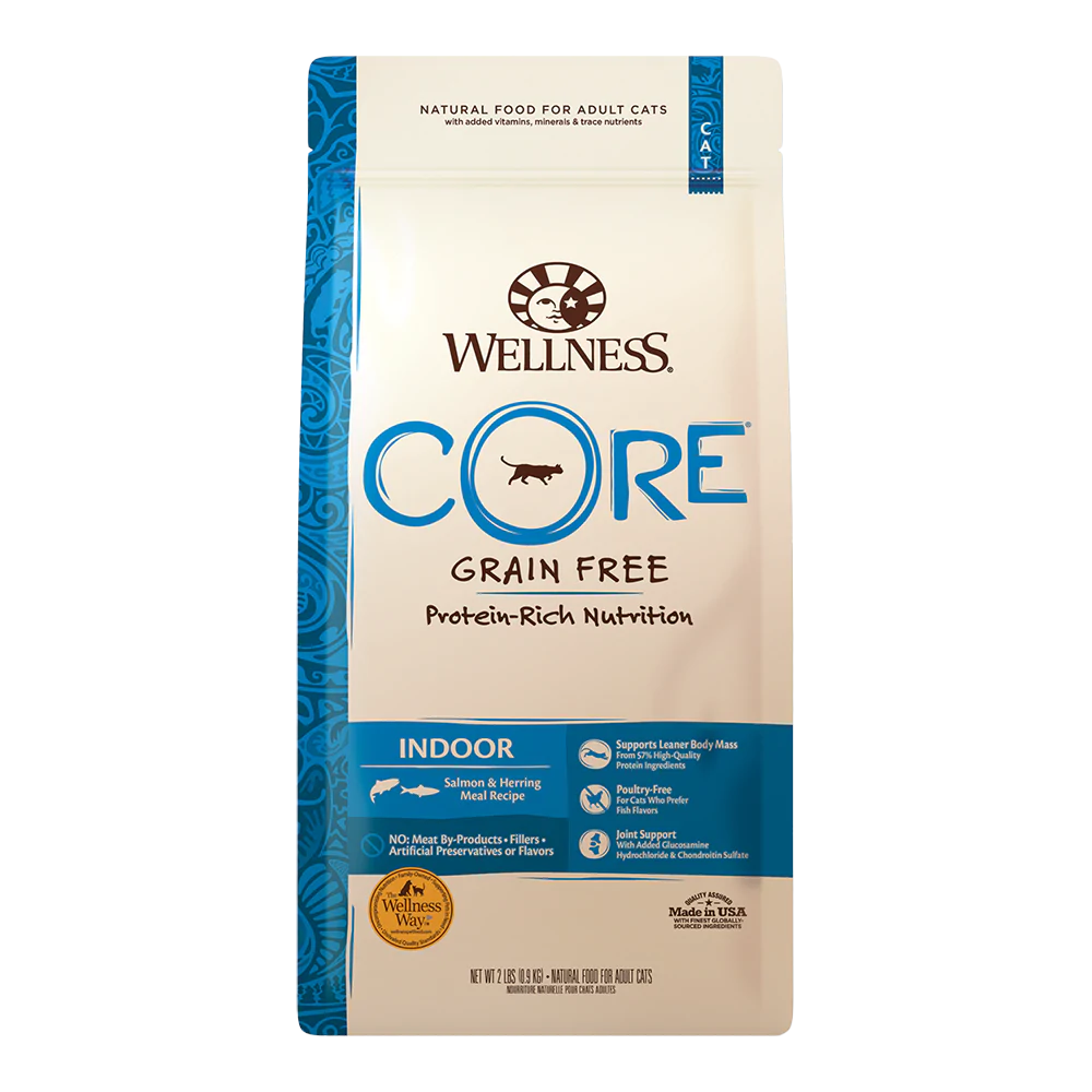 Wellness Cat Core Indoor - Salmon & Herring 2lb