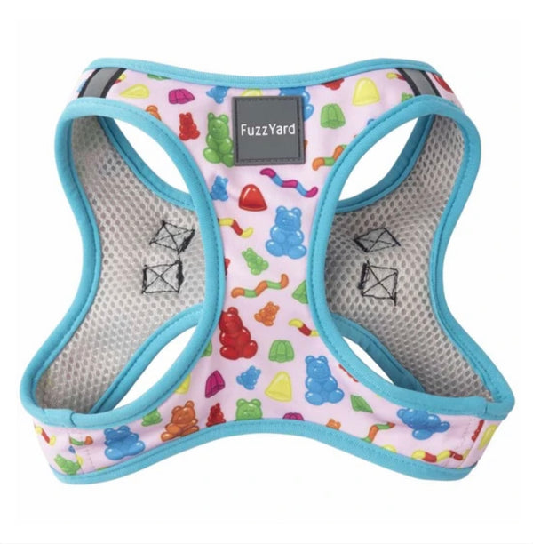Fuzzyard Step-in Dog Harness - Jelly Bears (6 Sizes)