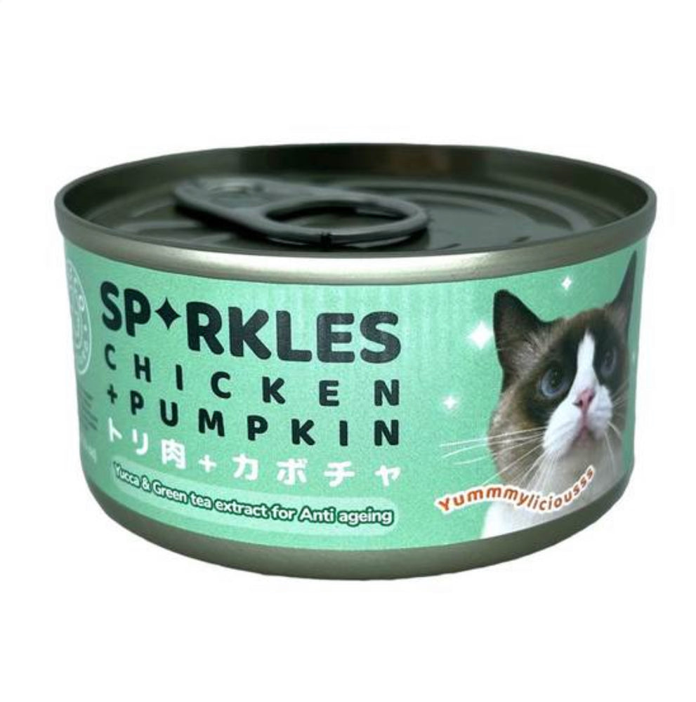 Sparkles Anti Ageing Cat Wet Food 70g X24 Cats Garage