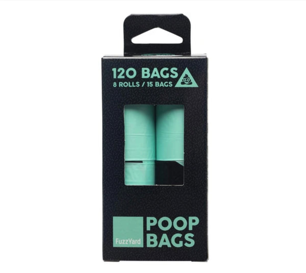 FuzzYard Poop Bags 120ct