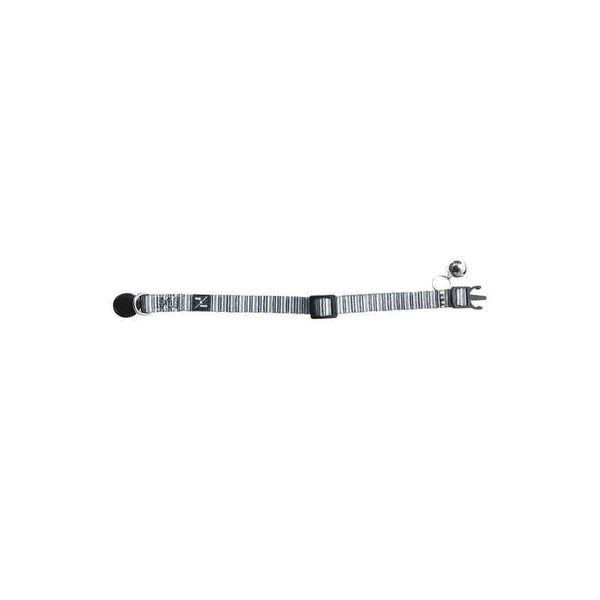 Mog & Bone Cat Neoprene Collar - Oatmeal Stripe
