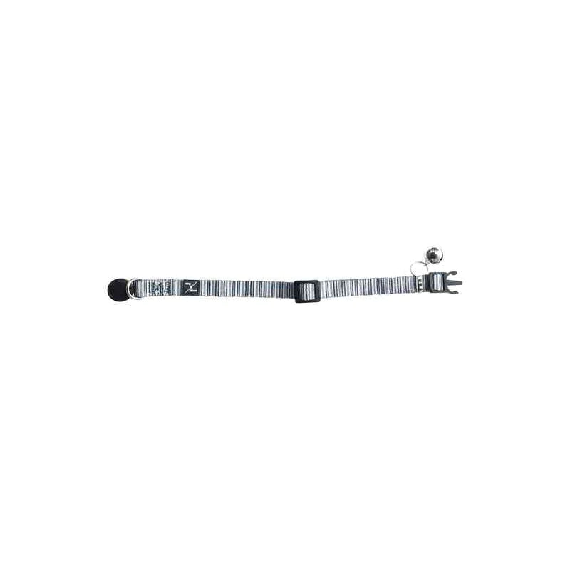 Mog & Bone Cat Neoprene Collar - Oatmeal Stripe