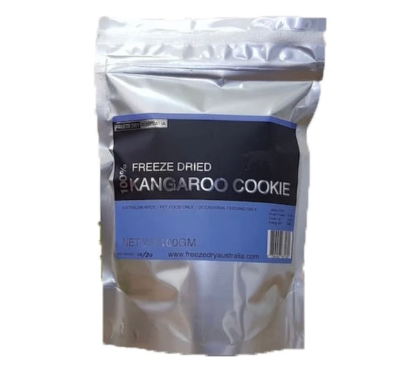 Freeze Dry Australia Kangaroo Cookie Dog Treats 100g