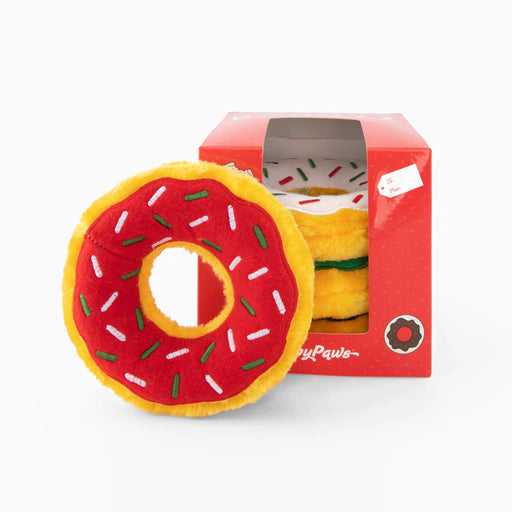 Zippypaws Holiday Donutz Gift Box 4pcs