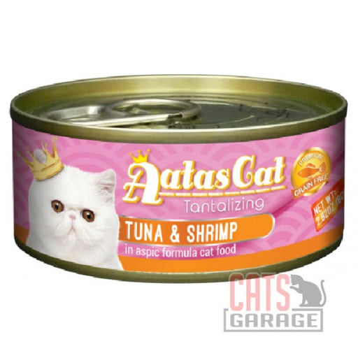 AATAS CAT Tantalizing Tuna & Shrimp in Aspic Formula Cat Wet Food 80g X24