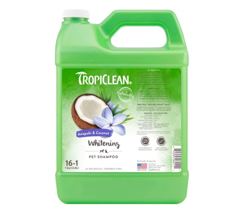 Tropiclean® Shampoo Awapuhi & Coconut Whitening (2 Sizes)