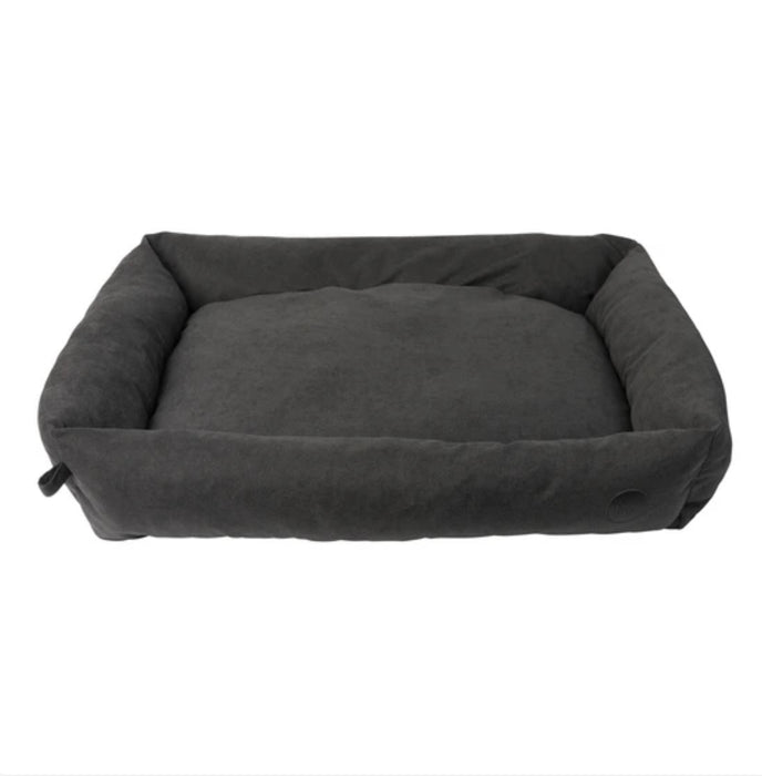 FuzzYard The Lounge Dog Bed - Charcoal (3 Sizes)