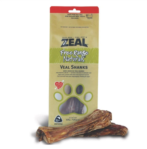 Zeal Free Range Naturals Veal Shanks Dog Treats 150g