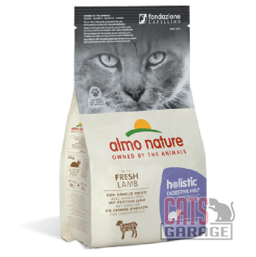 Almo Nature Holistic Digestive Help With Fresh Lamb Cat Dry Food 2kg