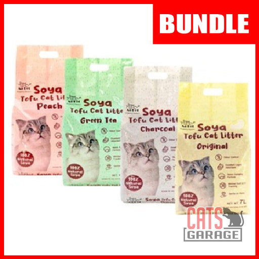 AaPet Soya Tofu Cat Litter (6 Bags)