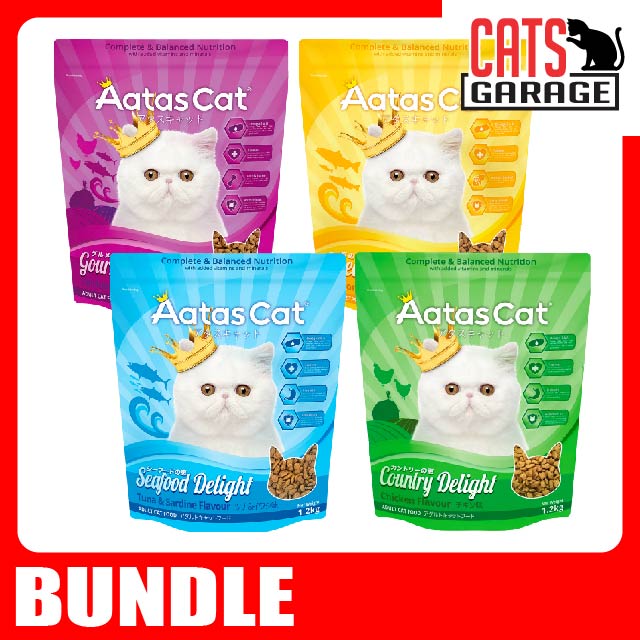 AATAS CAT Delight Dry Food 1.2kg | BUNDLE PROMO