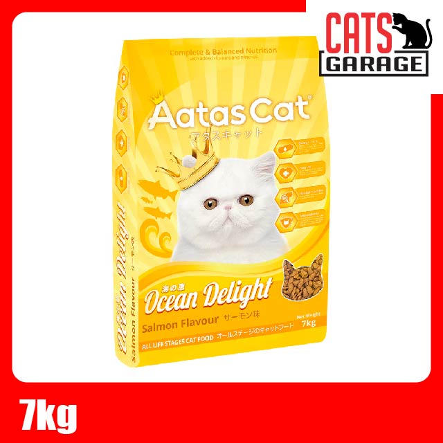 AATAS CAT Ocean Delight Salmon Cat Dry Food 7kg