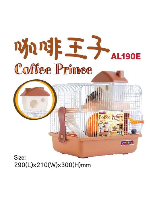 Alex Coffee Prince Hamster Cage