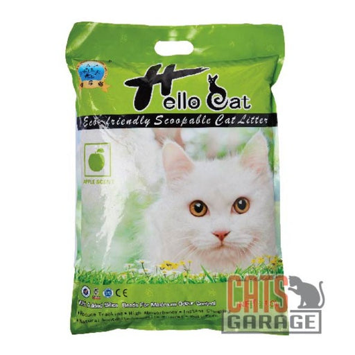 Hello Cat Litter GREEN APPLE 10L