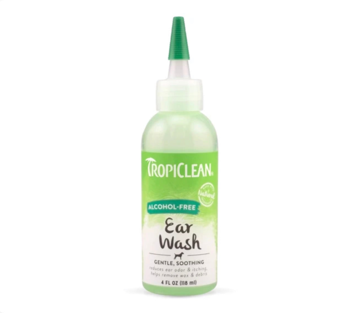 Tropiclean Alcohol-Free Ear Wash 4oz