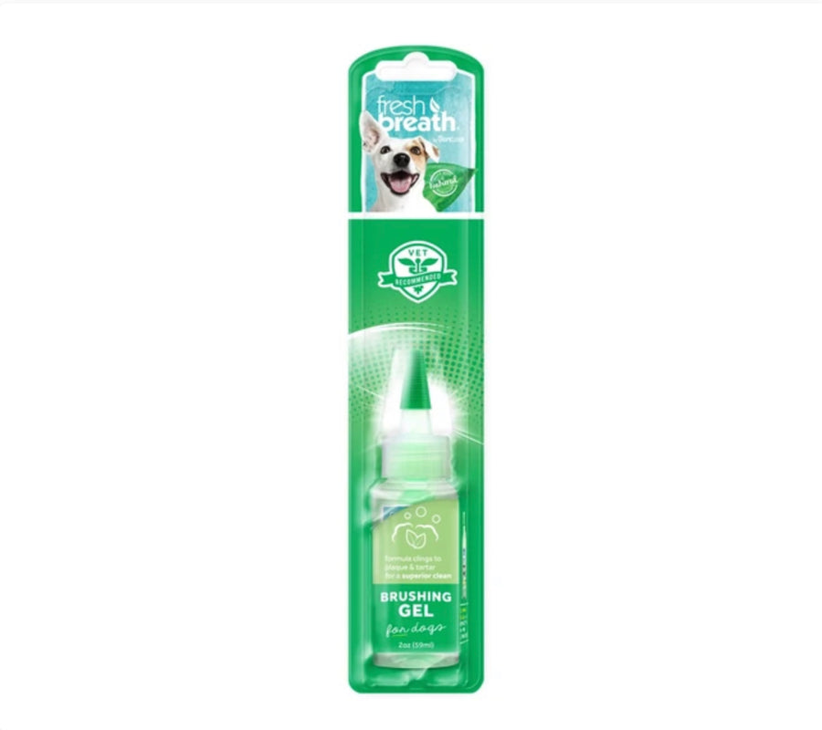 Tropiclean Fresh Breath Brushing Gel for Dogs 2oz